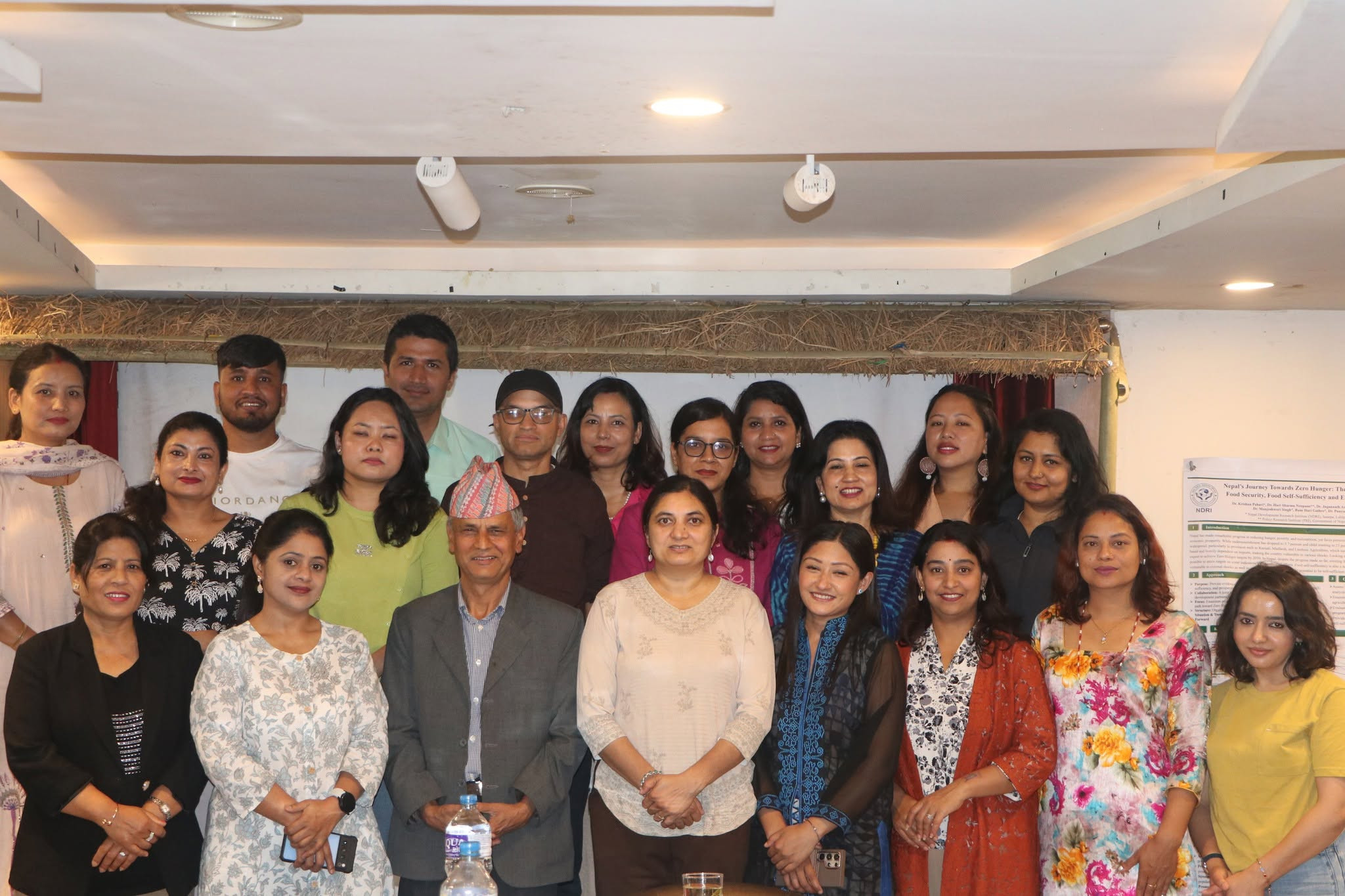 NDRI organized a short meet-and-greet session with journalists, hosted by Dr. Krishna Pahari, on the theme “Nepal’s Journey Towards Zero Hunger"