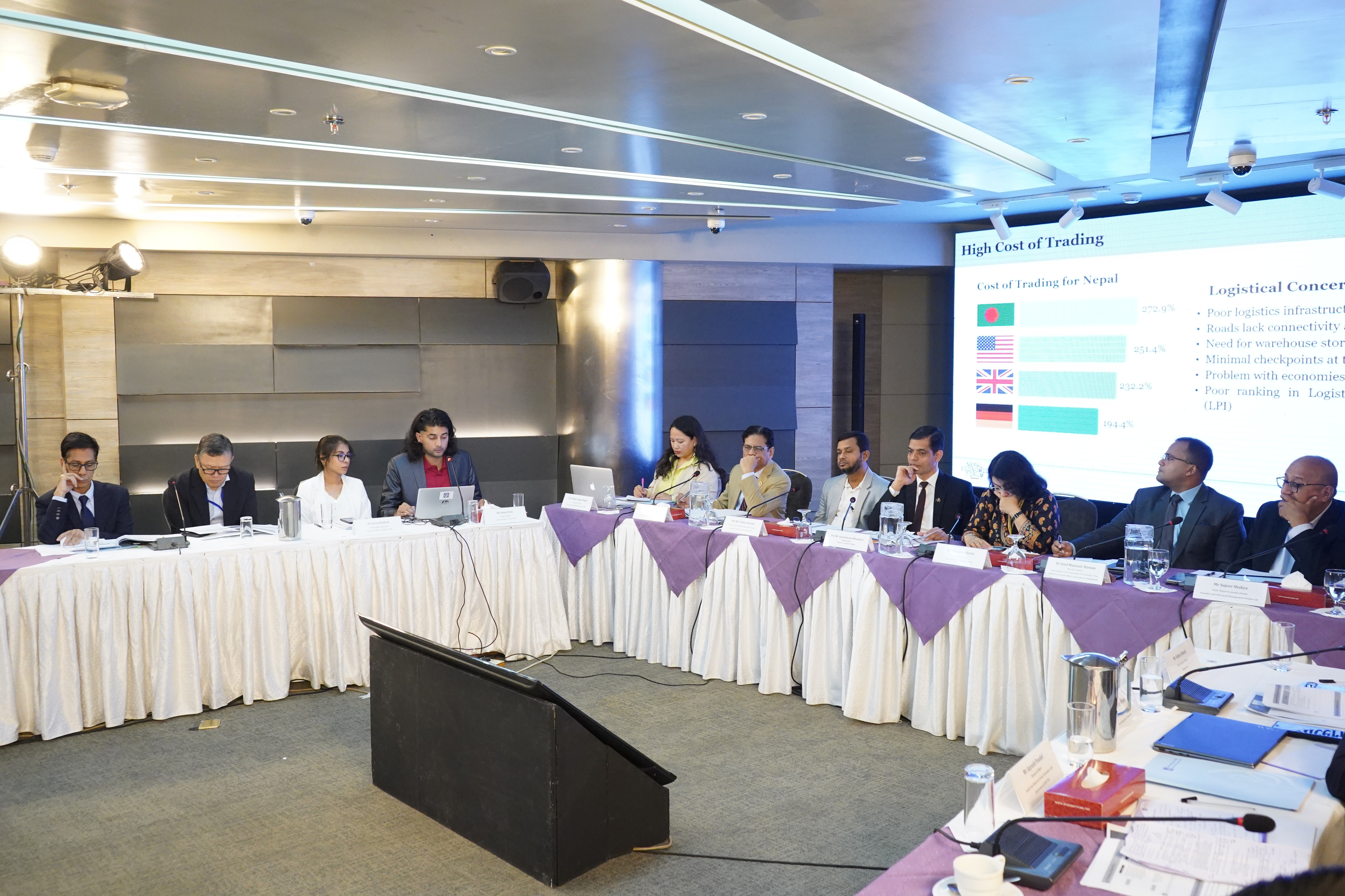NDRI Executive Director Shares Her Insights at a Round Table Discussion in Dhaka