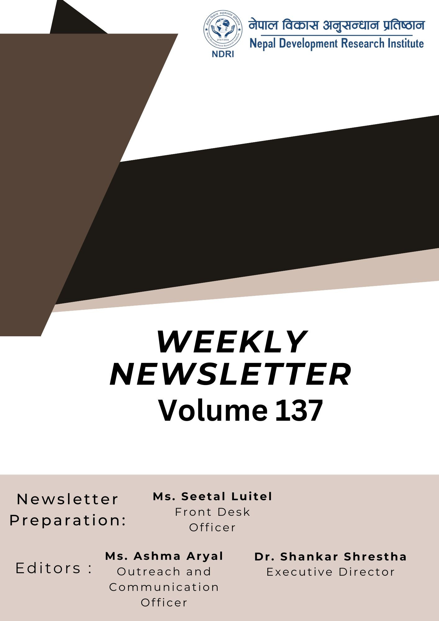 Newsletter Volume 137