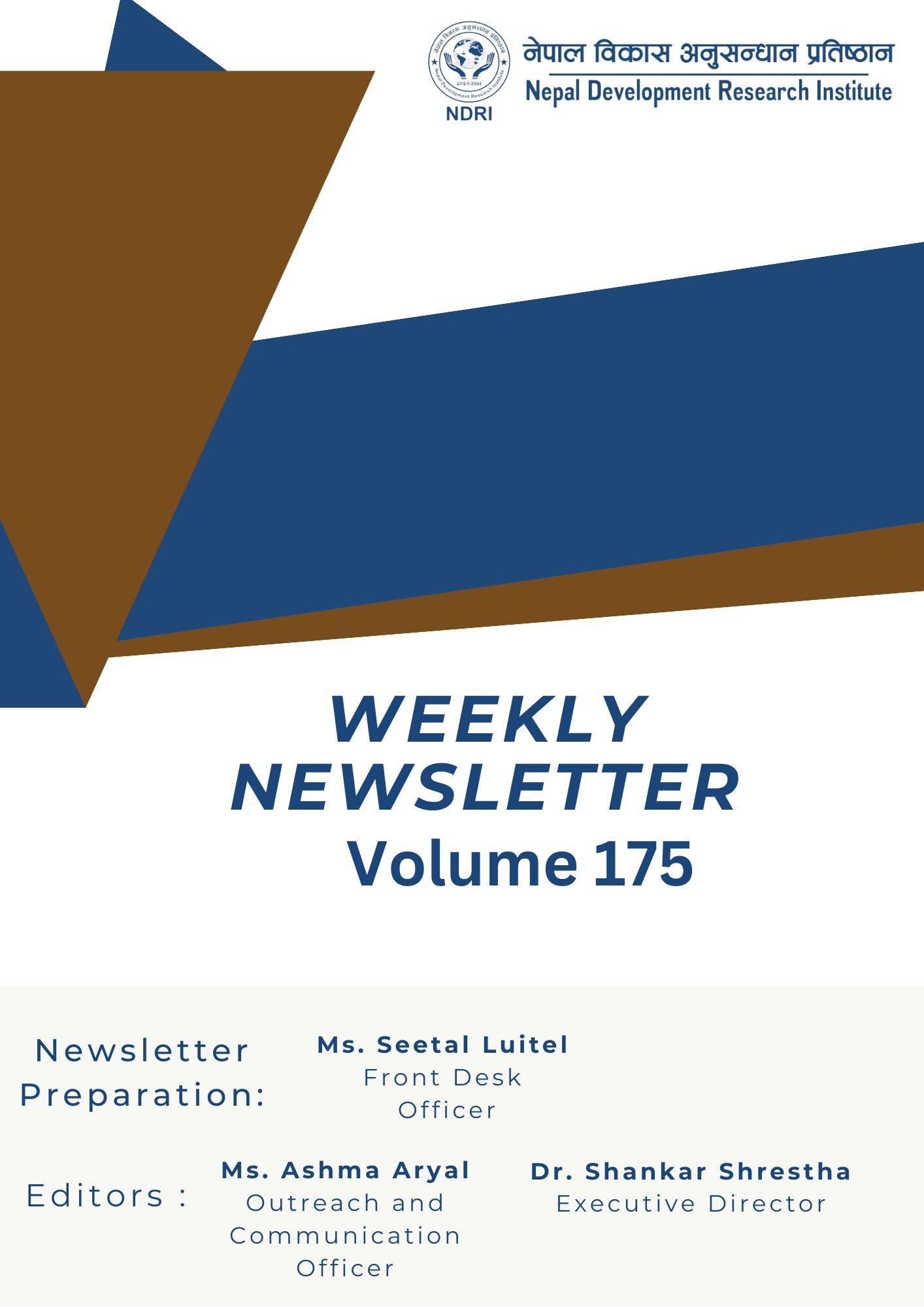 Newsletter Volume 175