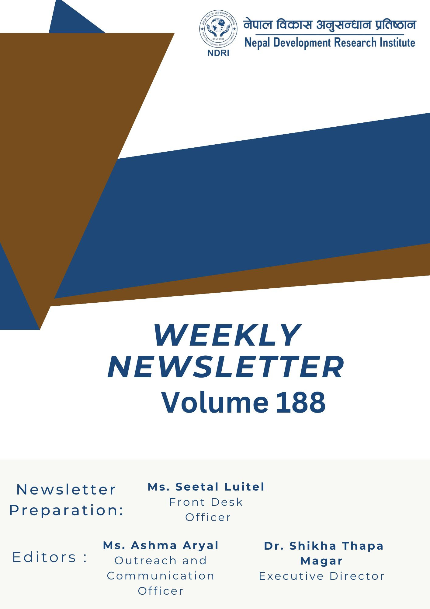 Newsletter Volume 188